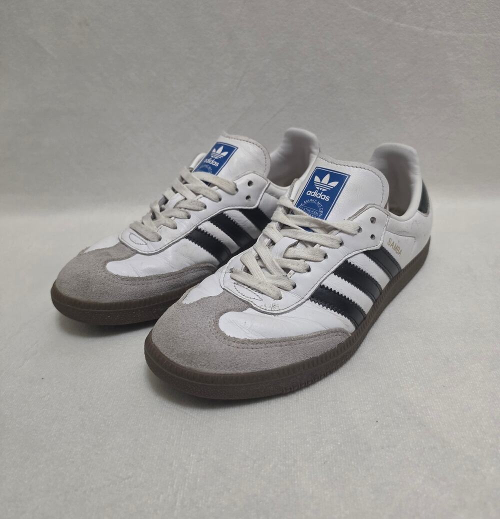 adidas Samba OG White Black Gum Sneakers Men’s Size 7.5 IG9030 Classic